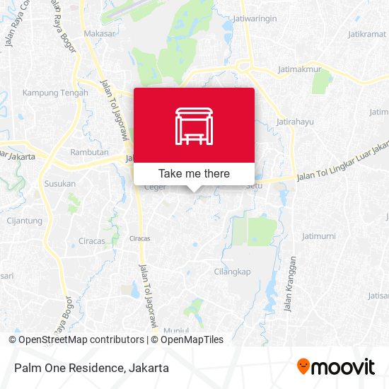 Palm One Residence map