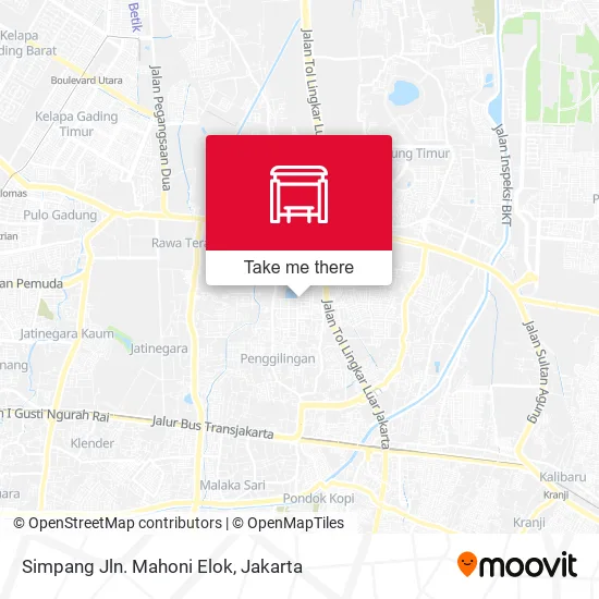 Simpang Jln. Mahoni Elok map