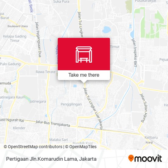 Pertigaan Jln.Komarudin Lama map