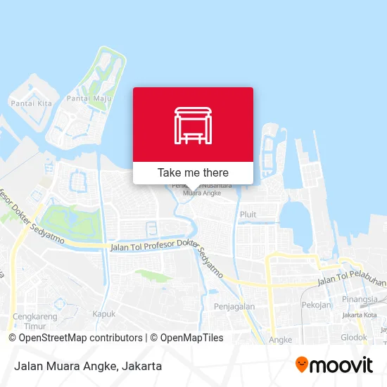 Jalan Muara Angke map