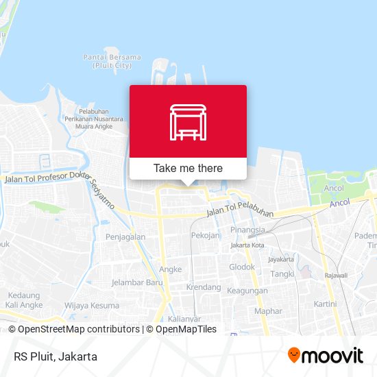 RS Pluit map