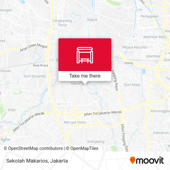 Sekolah Makarios map