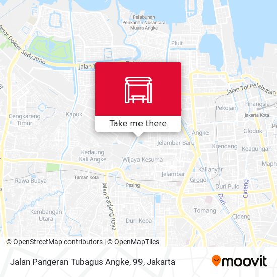 Jalan Pangeran Tubagus Angke, 99 map