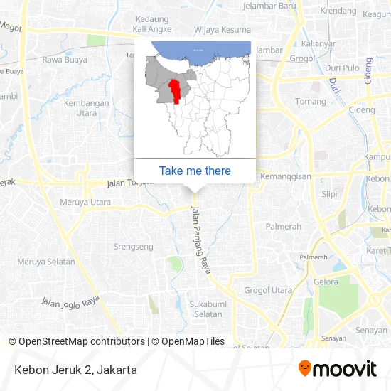 Kebon Jeruk 2 map