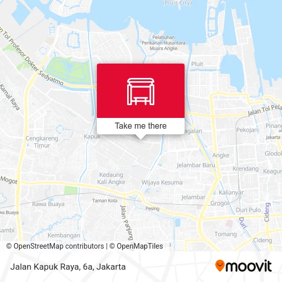 Jalan Kapuk Raya, 6a map