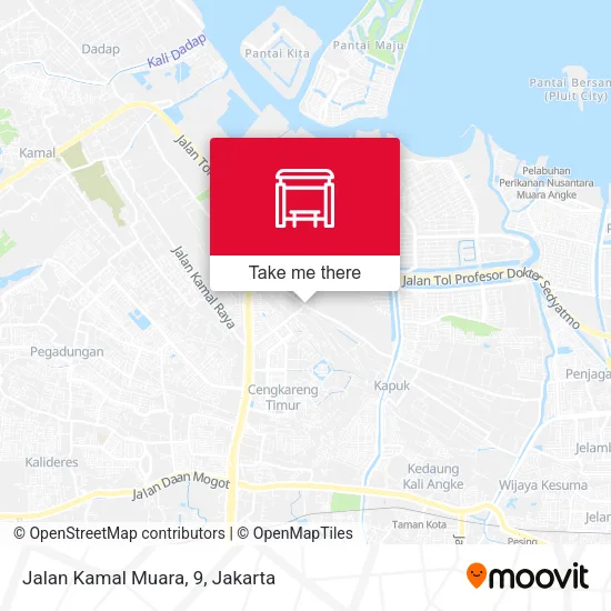 Jalan Kamal Muara, 9 map