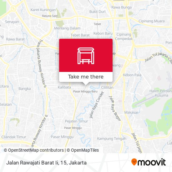 Jalan Rawajati Barat Ii, 15 map