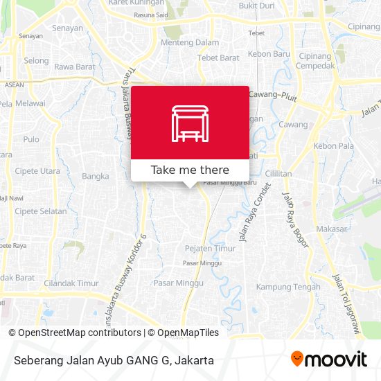 Seberang Jalan Ayub GANG G map