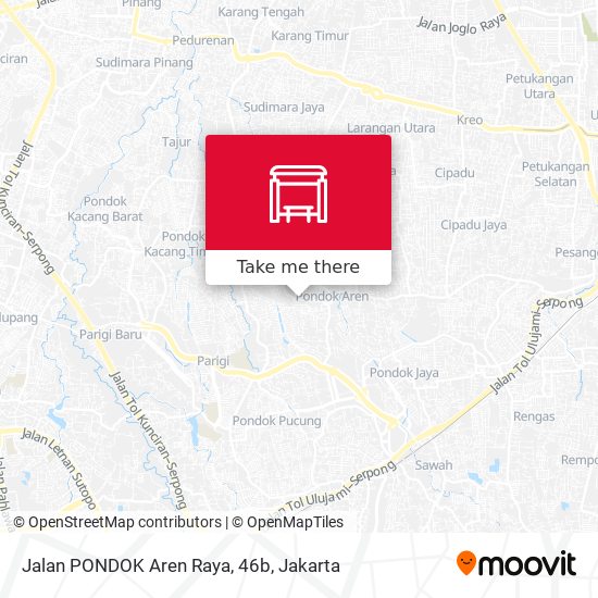 Jalan PONDOK Aren Raya, 46b map