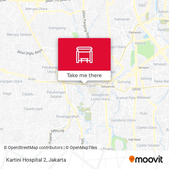 Kartini Hospital 2 map