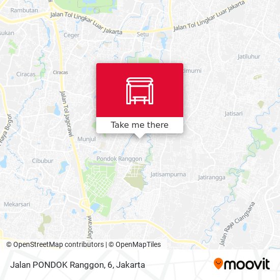 Jalan PONDOK Ranggon, 6 map
