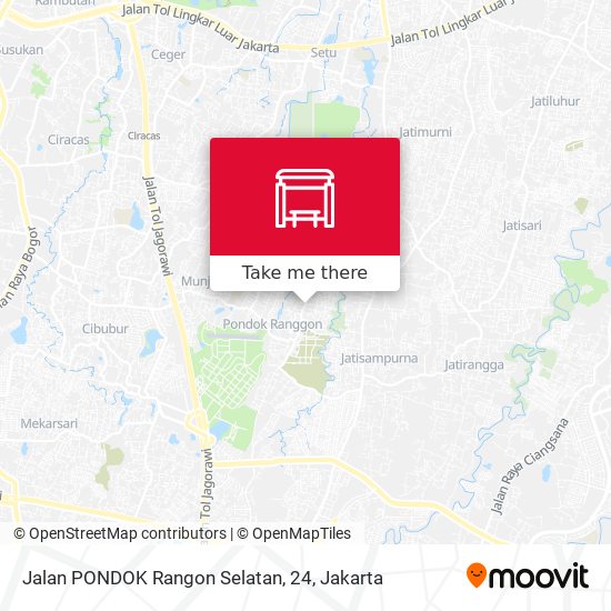 Jalan PONDOK Rangon Selatan, 24 map