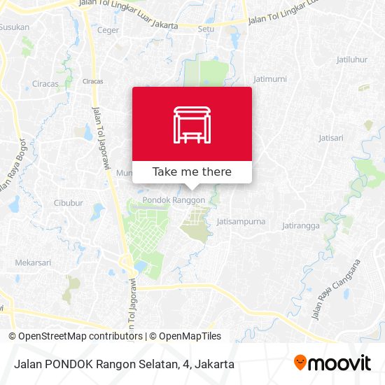 Jalan PONDOK Rangon Selatan, 4 map