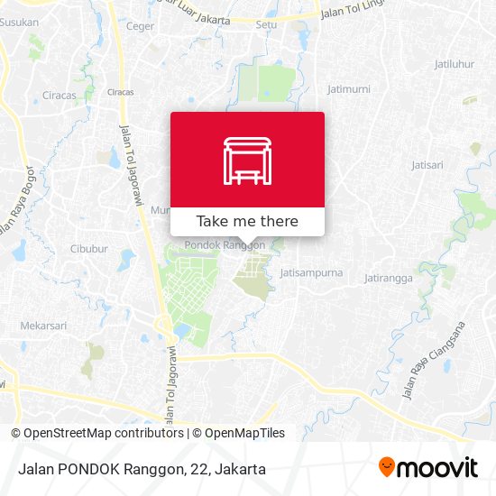 Jalan PONDOK Ranggon, 22 map