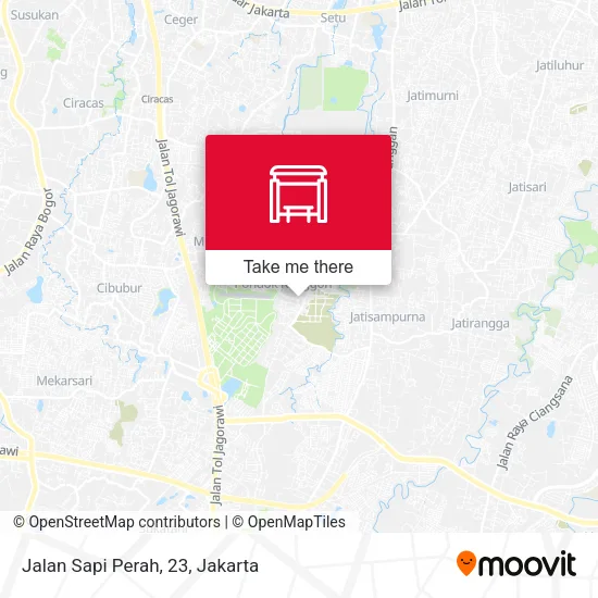 Jalan Sapi Perah, 23 map