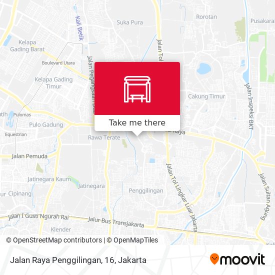Jalan Raya Penggilingan, 16 map