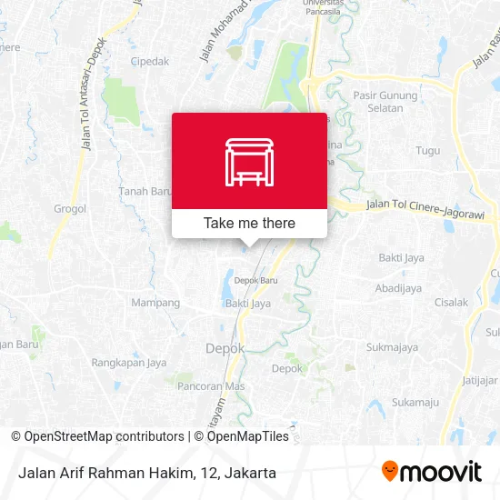 Jalan Arif Rahman Hakim, 12 map