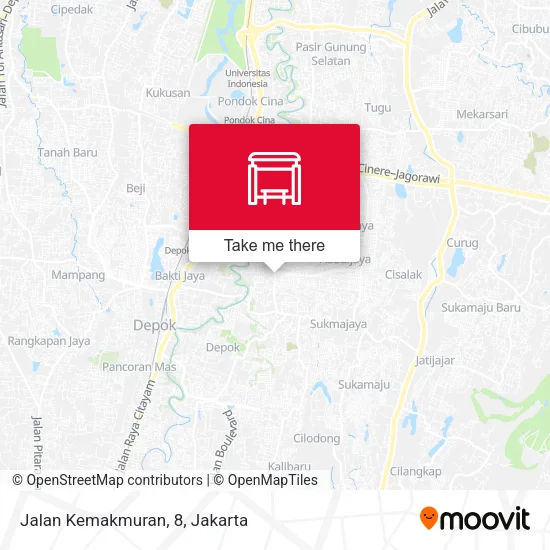 Jalan Kemakmuran, 8 map
