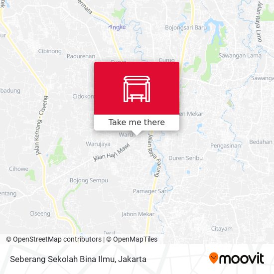 Seberang Sekolah Bina Ilmu map