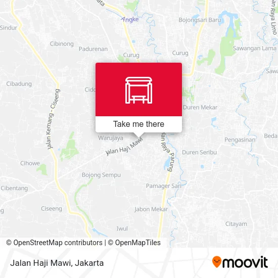 Jalan Haji Mawi map