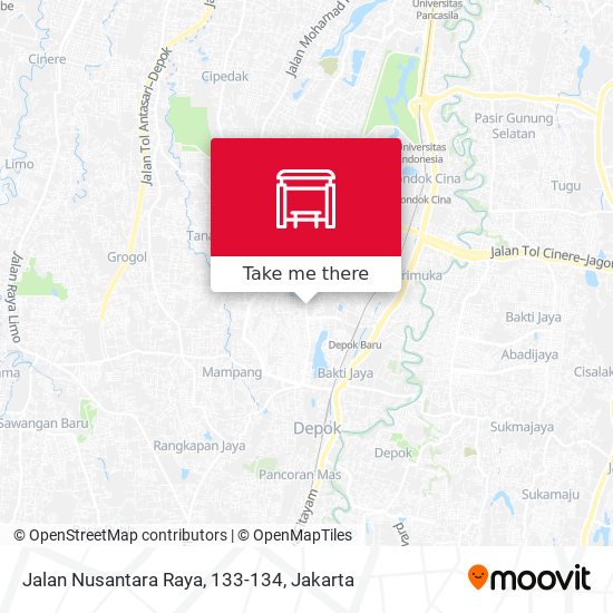 Jalan Nusantara Raya, 133-134 map