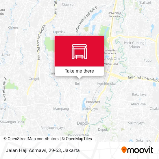 Jalan Haji Asmawi, 29-63 map