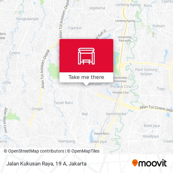 Jalan Kukusan Raya, 19 A map