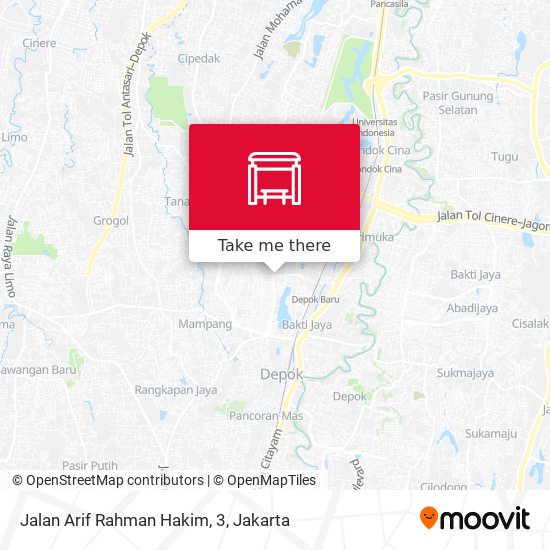 Jalan Arif Rahman Hakim, 3 map