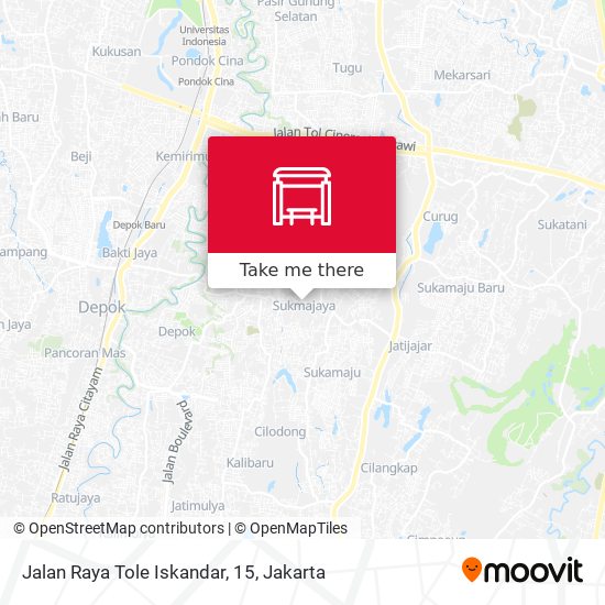 Jalan Raya Tole Iskandar, 15 map
