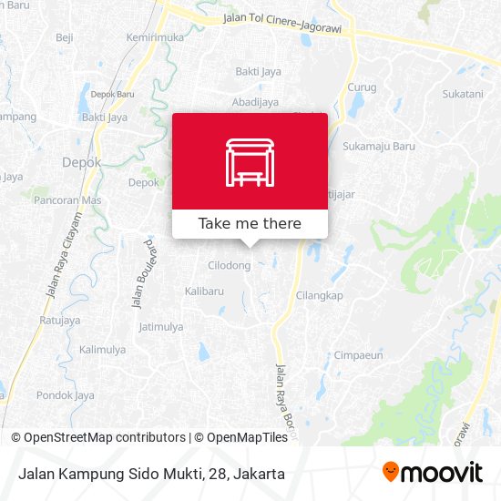 Jalan Kampung Sido Mukti, 28 map