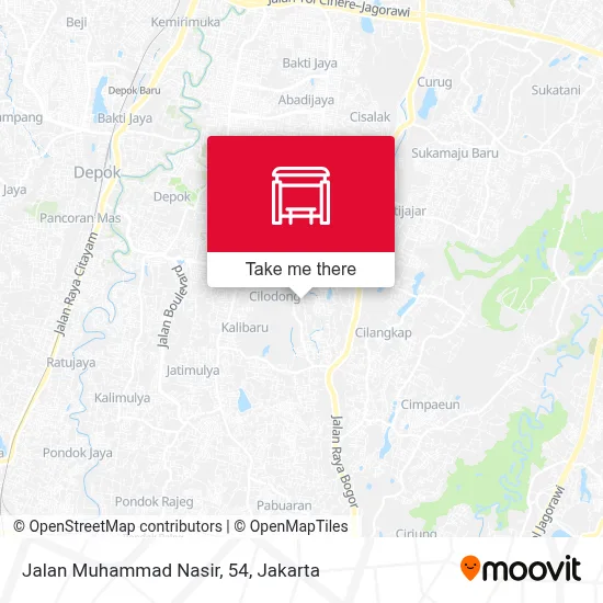 Jalan Muhammad Nasir, 54 map