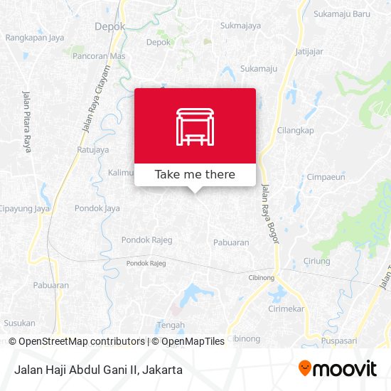 Jalan Haji Abdul Gani II map