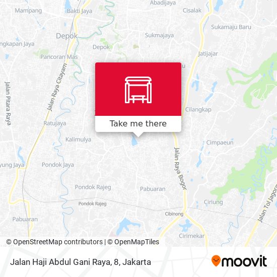 Jalan Haji Abdul Gani Raya, 8 map