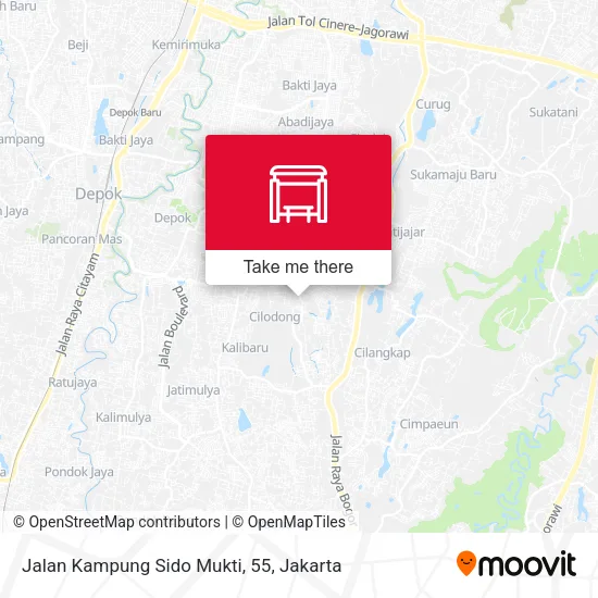 Jalan Kampung Sido Mukti, 55 map