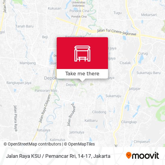 Jalan Raya KSU / Pemancar Rri, 14-17 map