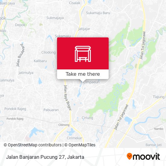 Jalan Banjaran Pucung 27 map