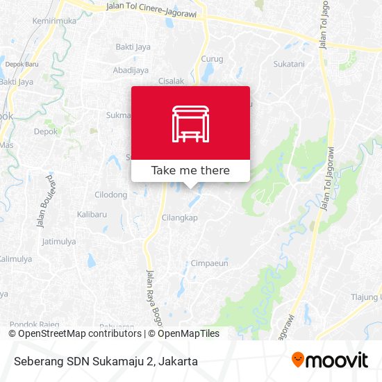 Seberang SDN Sukamaju 2 map