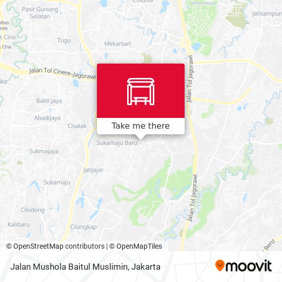 Jalan Mushola Baitul Muslimin map