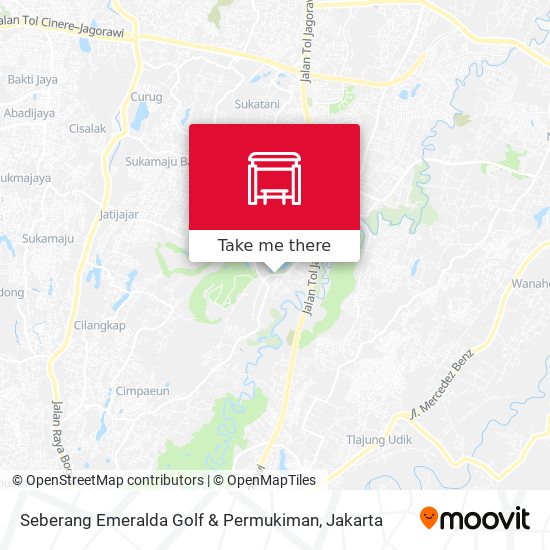 Seberang Emeralda Golf & Permukiman map
