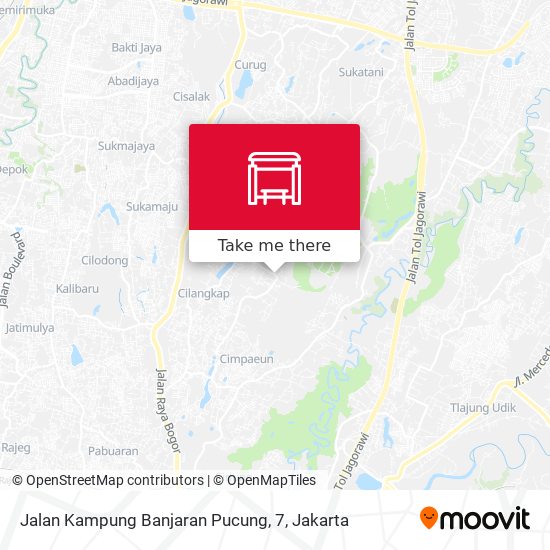 Jalan Kampung Banjaran Pucung, 7 map