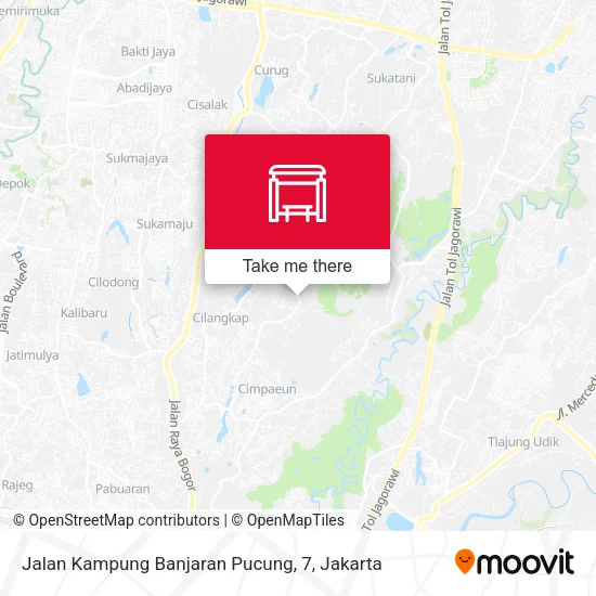 Jalan Kampung Banjaran Pucung, 7 map