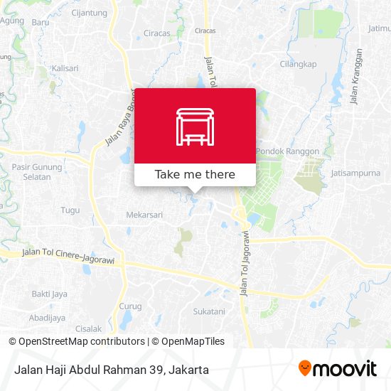 Jalan Haji Abdul Rahman 39 map