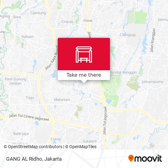 GANG AL Ridho map