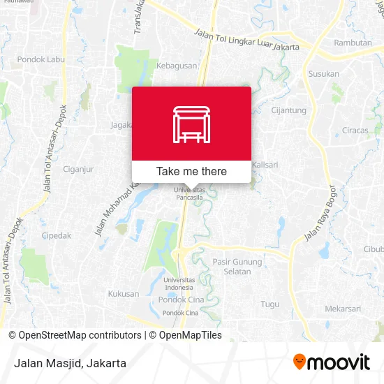 Jalan Masjid map