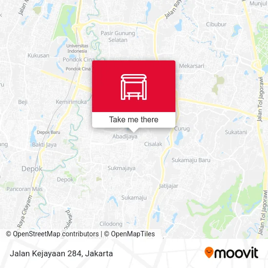 Jalan Kejayaan 284 map
