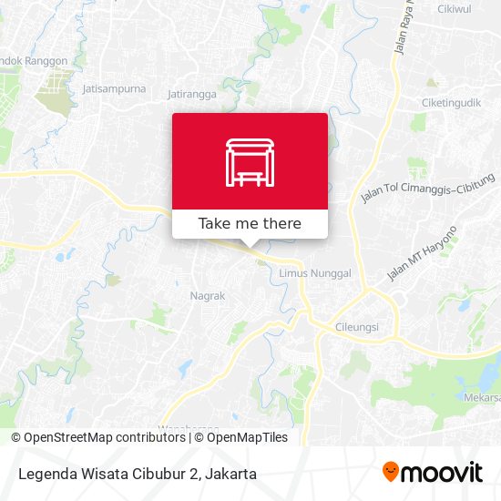Legenda Wisata Cibubur 2 map