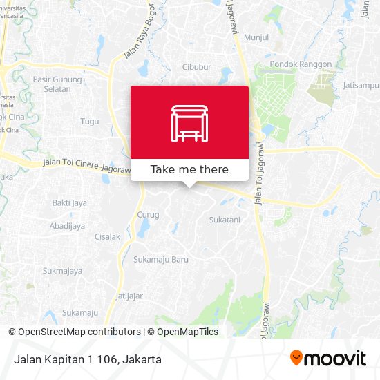 Jalan Kapitan 1 106 map