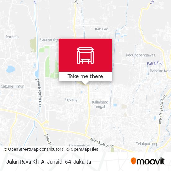 Jalan Raya Kh. A. Junaidi 64 map