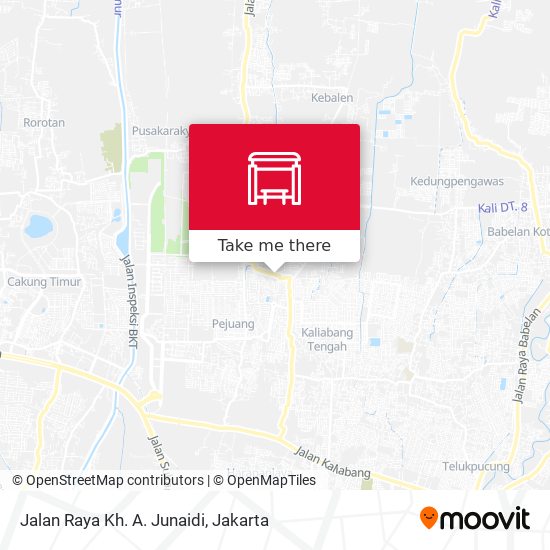 Jalan Raya Kh. A. Junaidi map