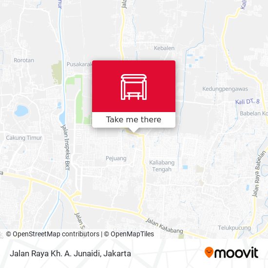 Jalan Raya Kh. A. Junaidi map